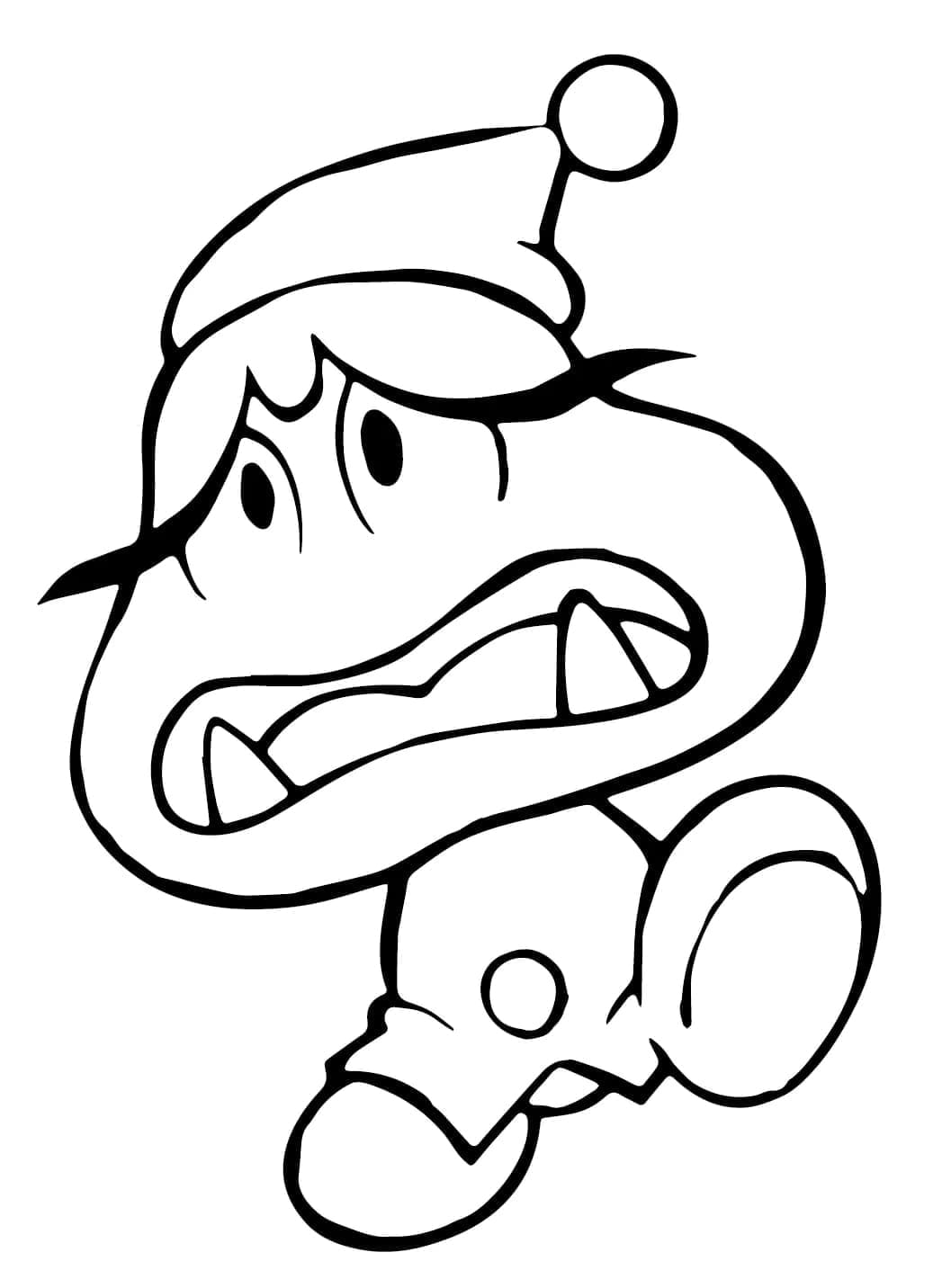 Sad Goomba coloring page