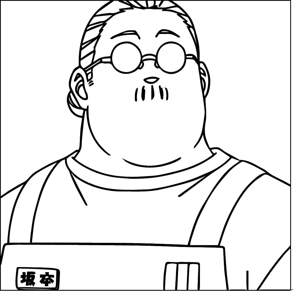 Sakamoto Days coloring pages