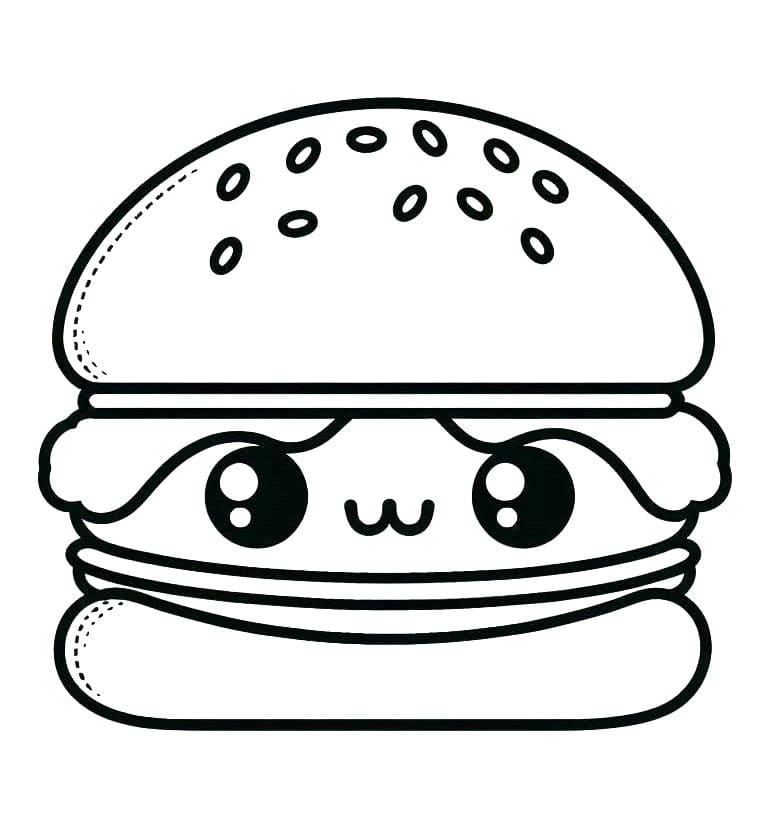 Very Cute Hamburger