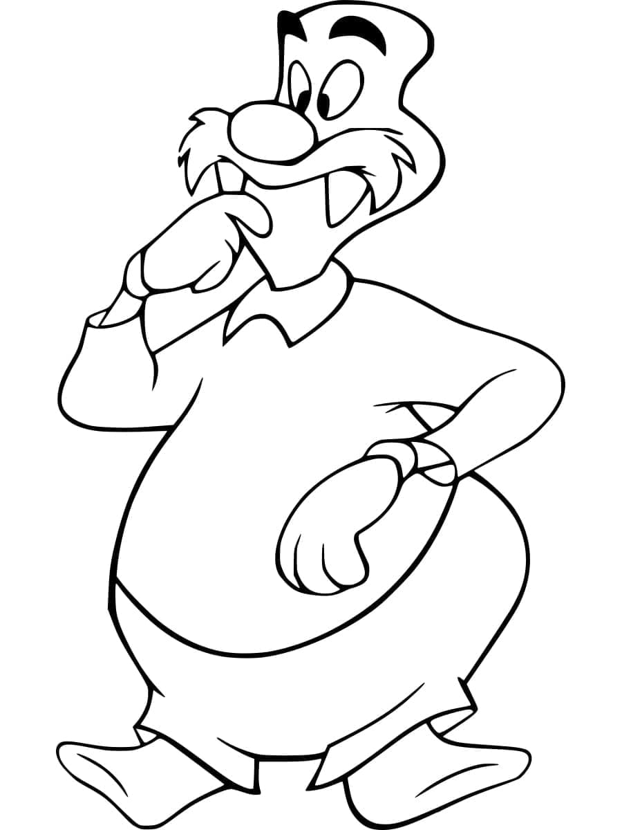 Wally Walrus from Woody Woodpecker