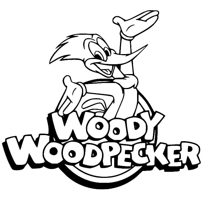 Woody Woodpecker coloring pages