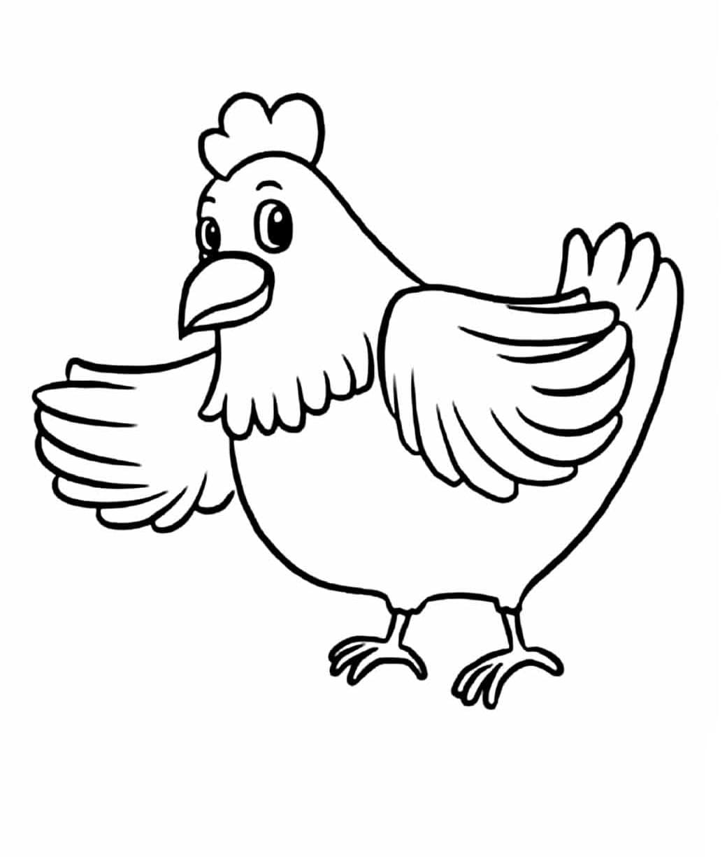 A Friendly Hen
