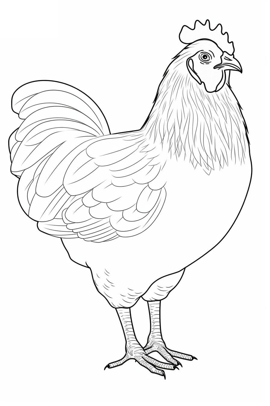 A Realistic Hen