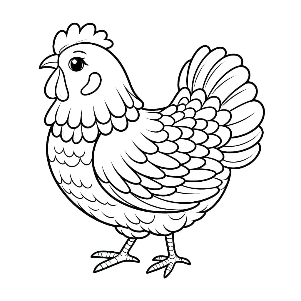 A Very Cute Hen