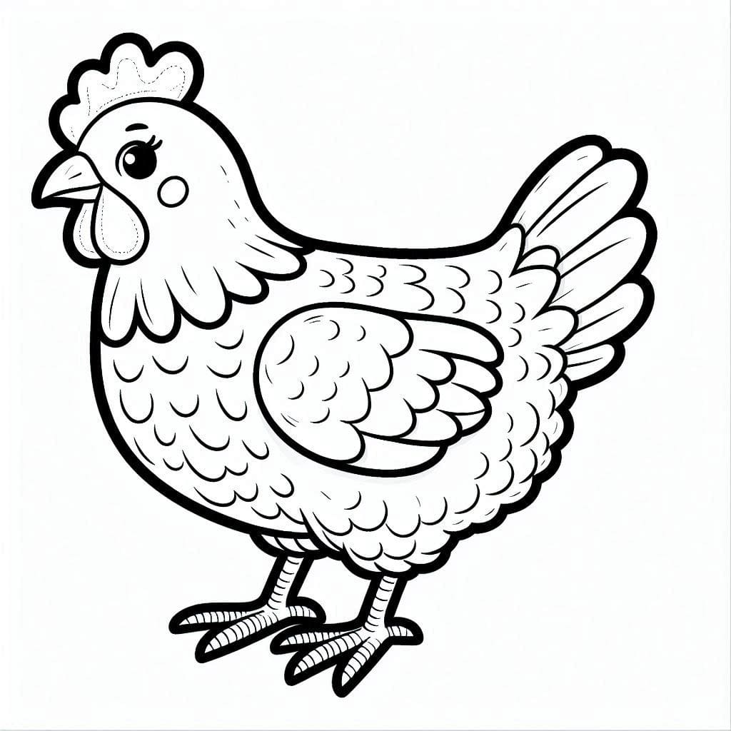 Beautiful Hen