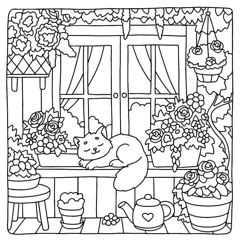 Cozy Retreats Cat