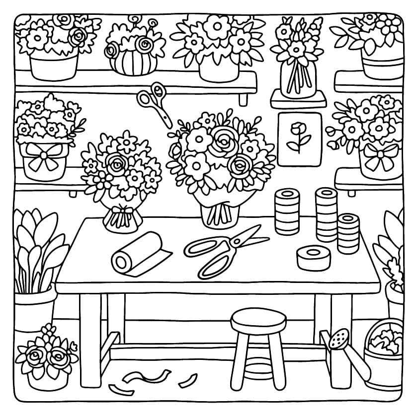Cozy Retreats flowers