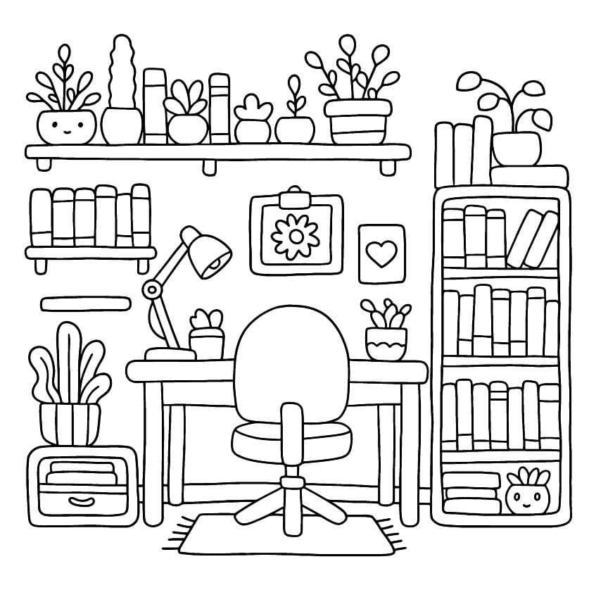 Drawing of Cozy Retreats