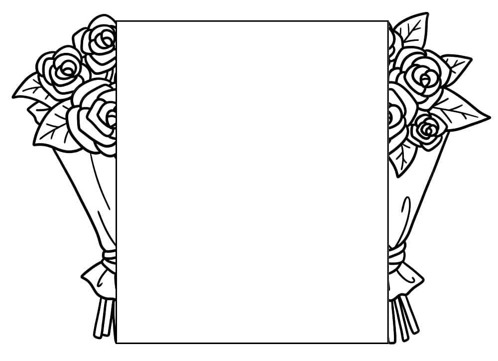 Flower Card For Kids