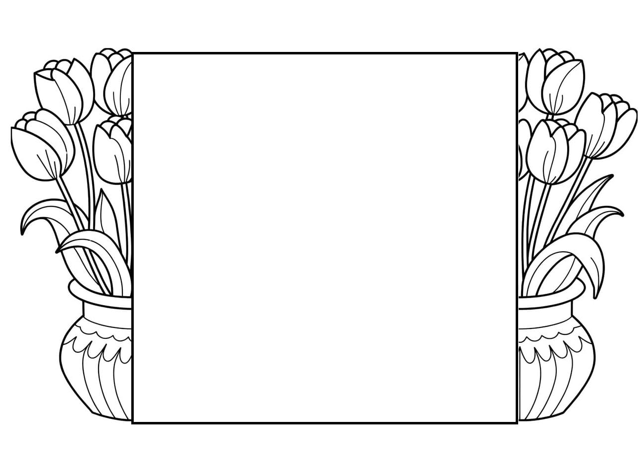 Flower Card Free Printable