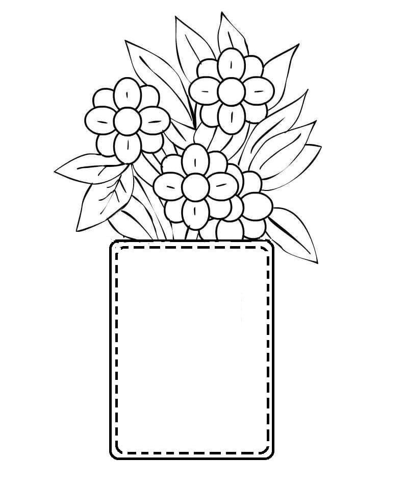 Free Printable Flower Card