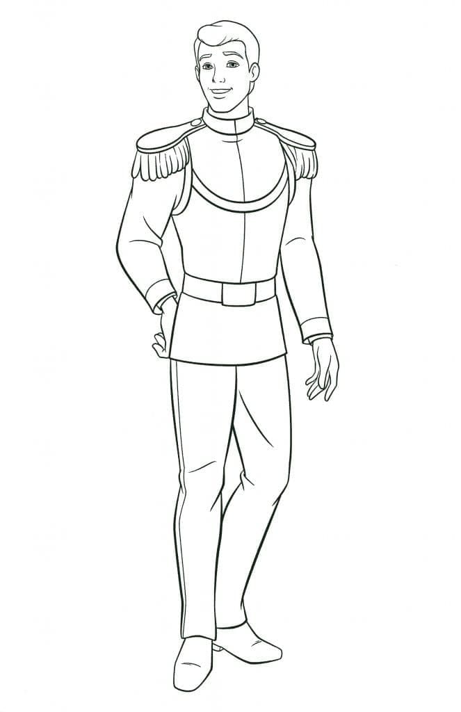 Free Printable Prince coloring page