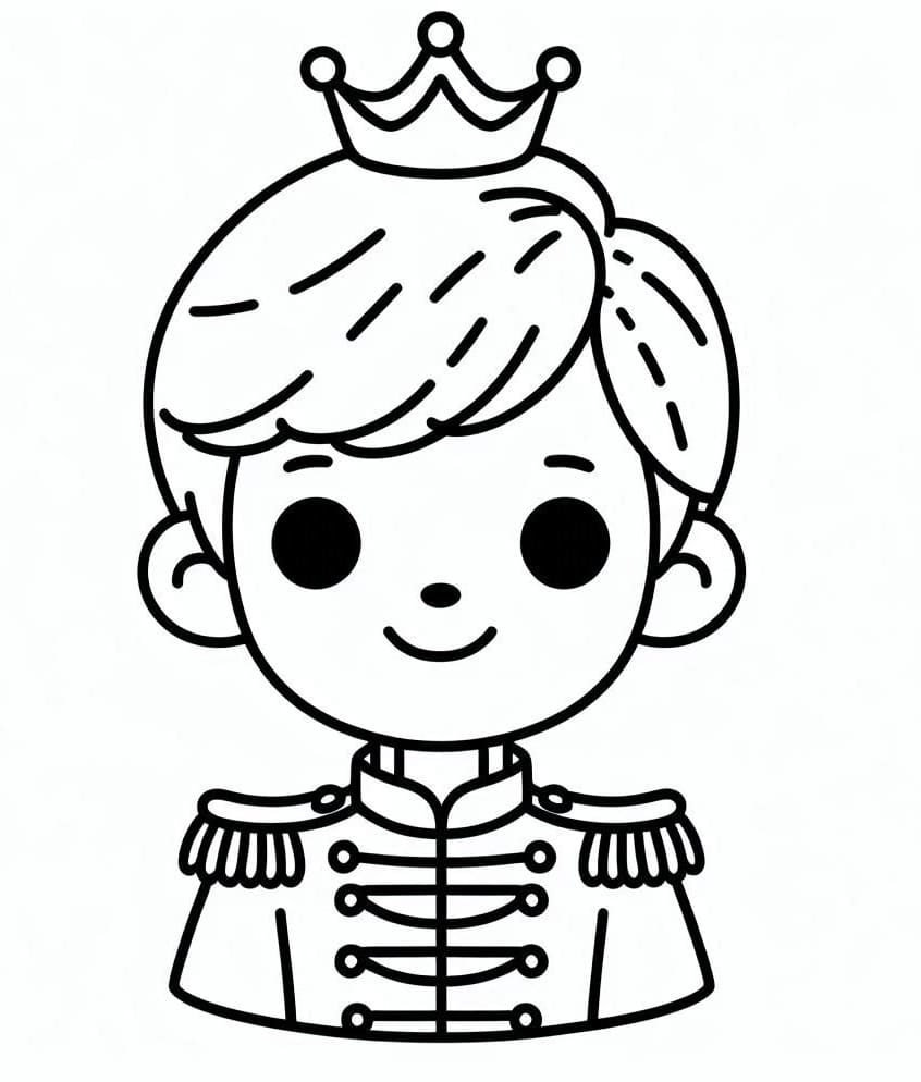 Little Prince coloring page