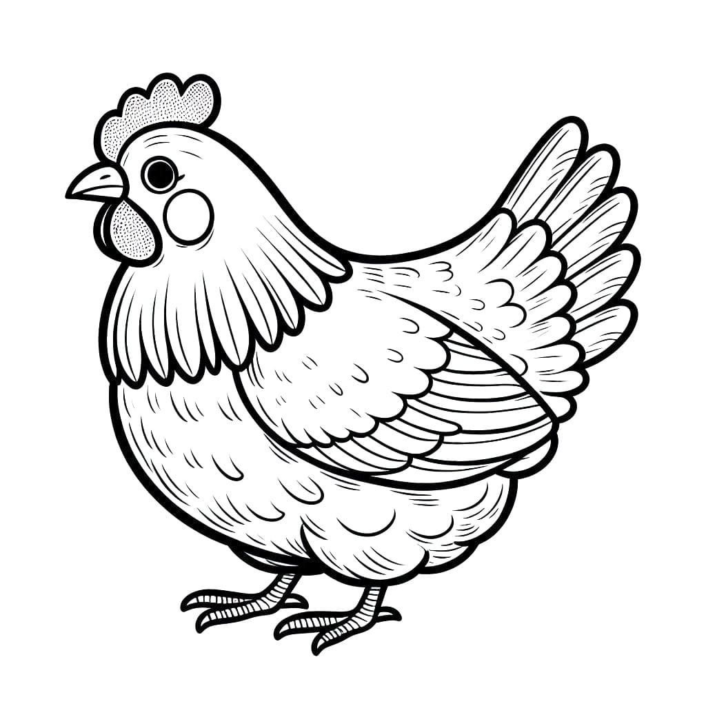 Pretty Hen
