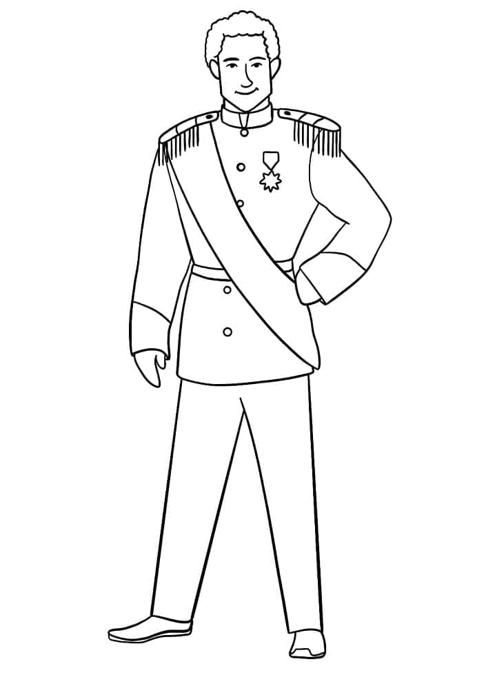 Prince For Free coloring page