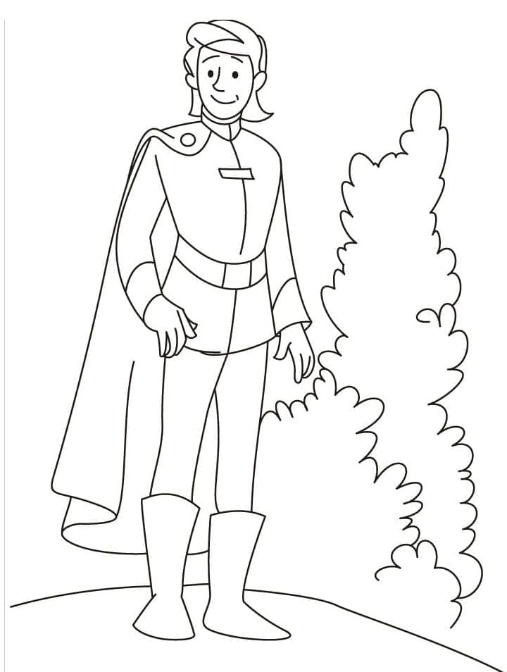 Prince For Kids coloring page