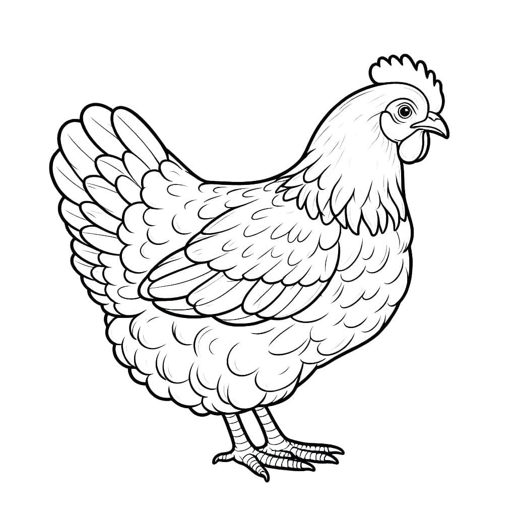 Very Cute Hen