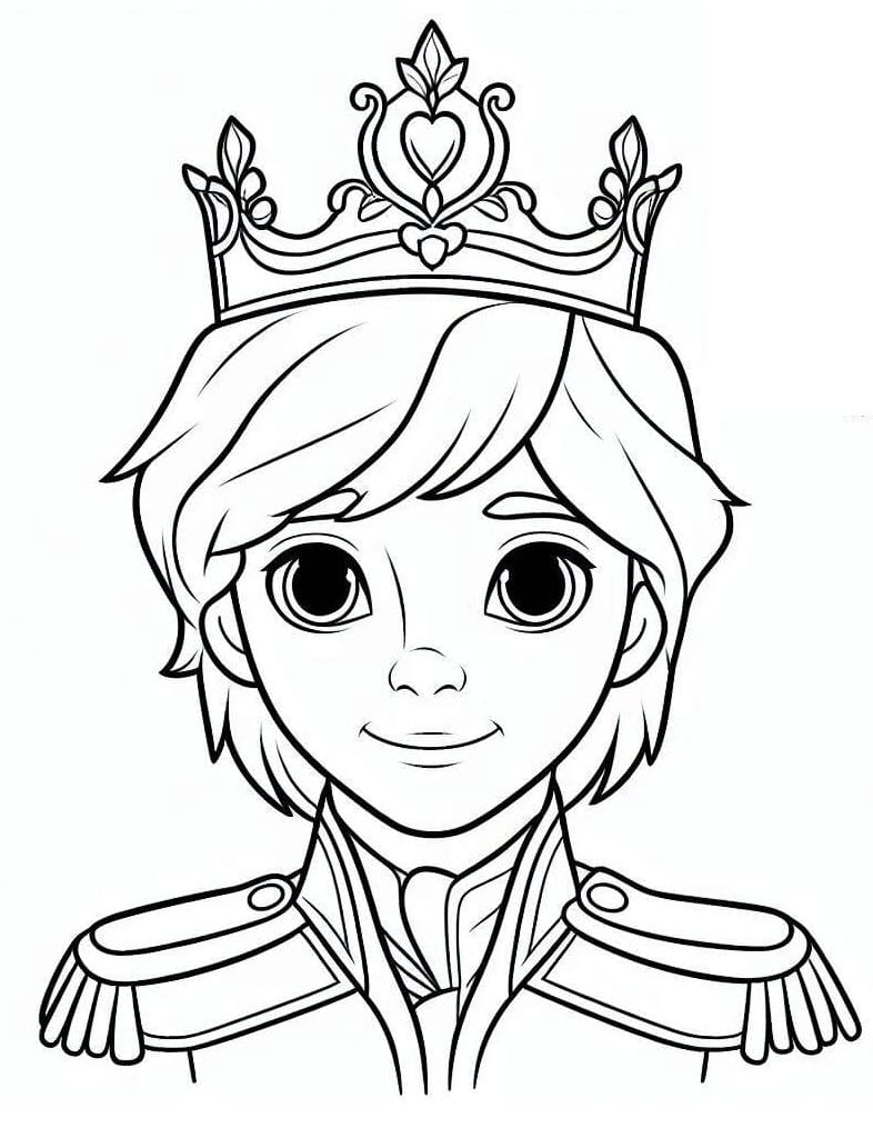 Prince coloring pages
