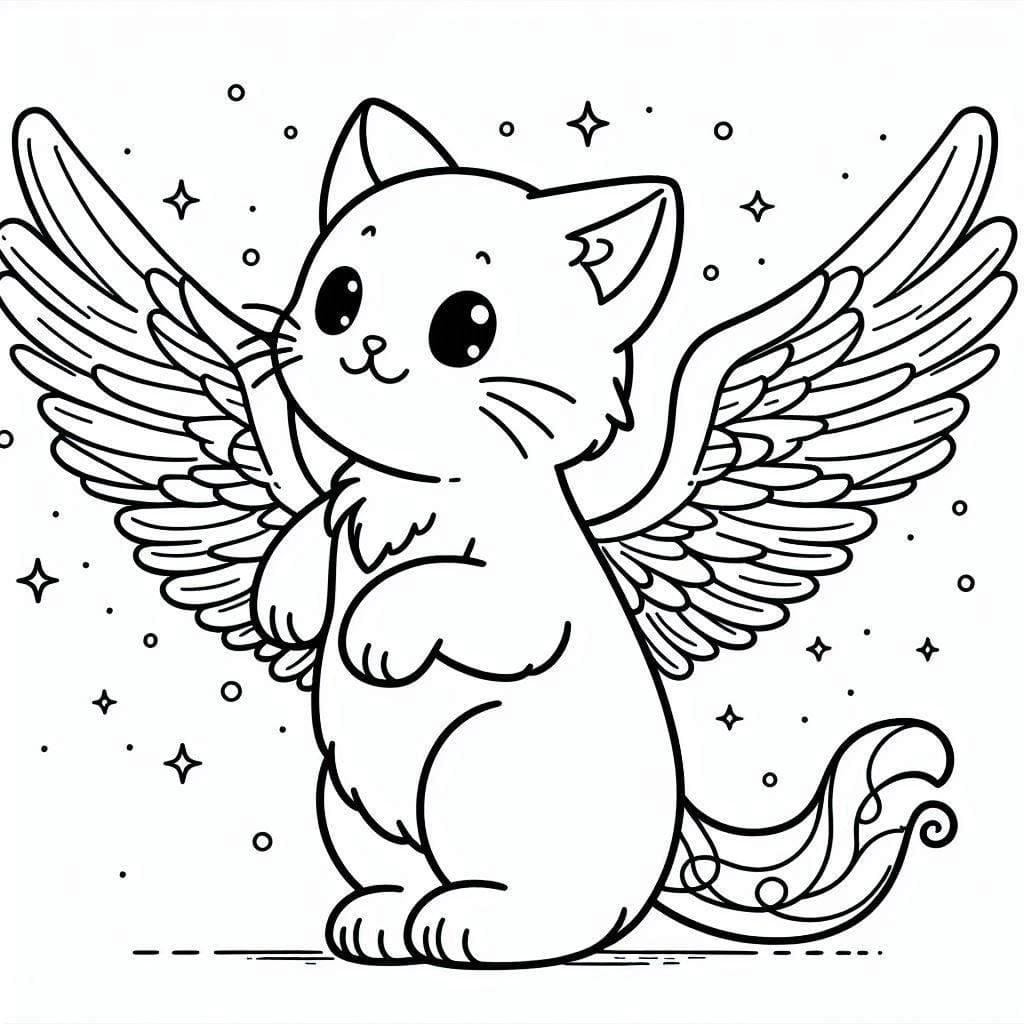 A Winged Cat