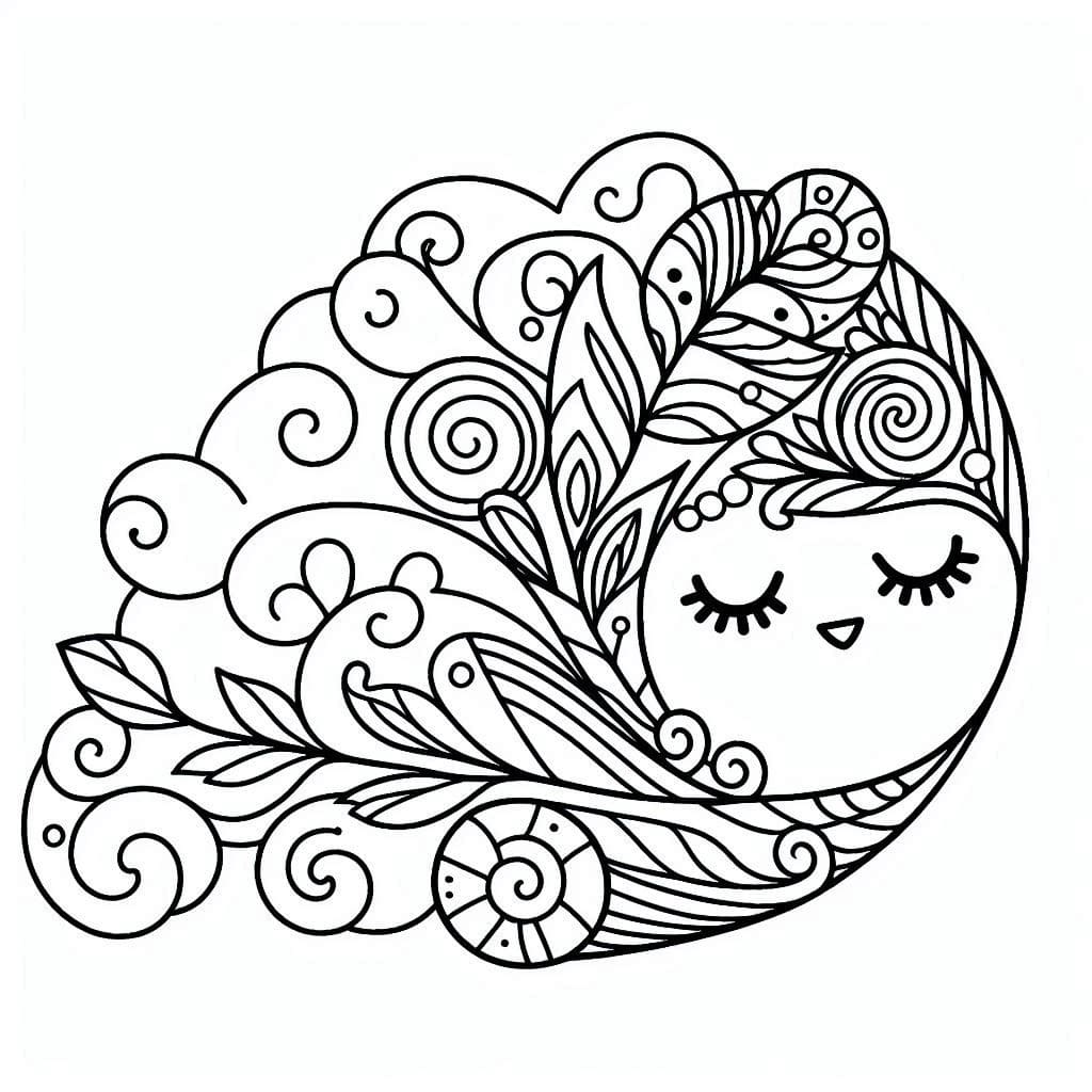 Whimsical coloring pages
