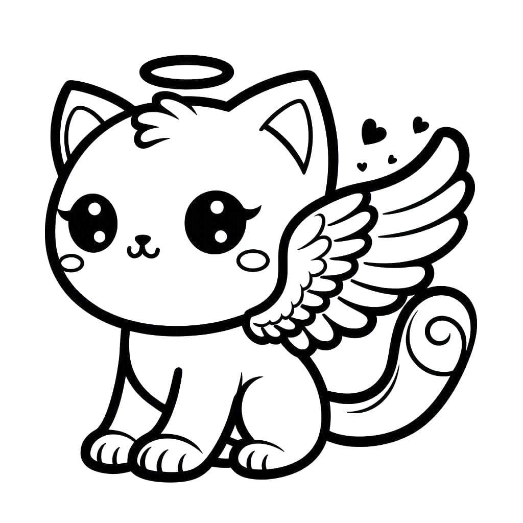 Baby Winged Cat