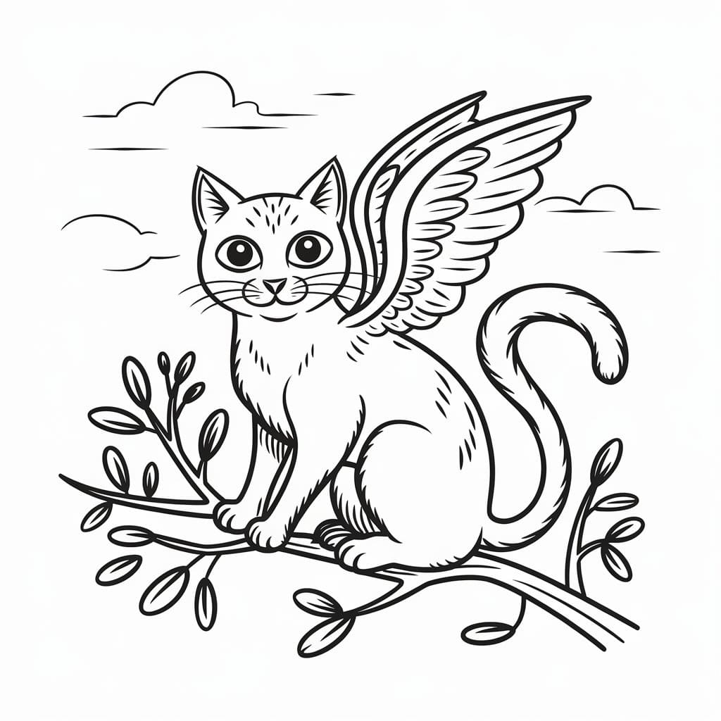 Basic Winged Cat