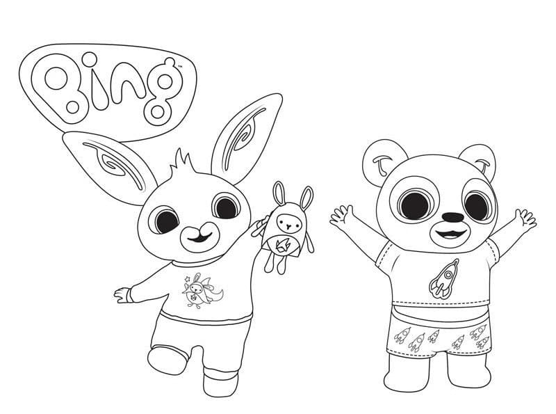 Bing Bunny and Pando