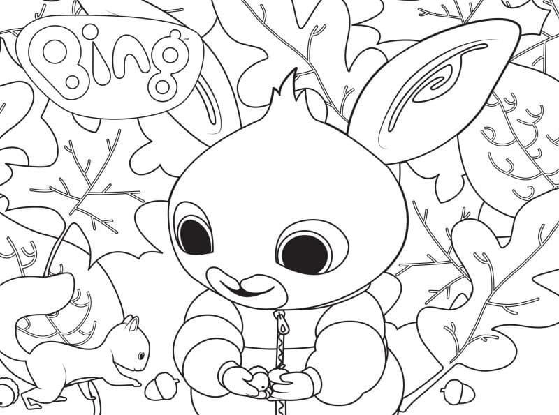 Bing Bunny and Squirrel