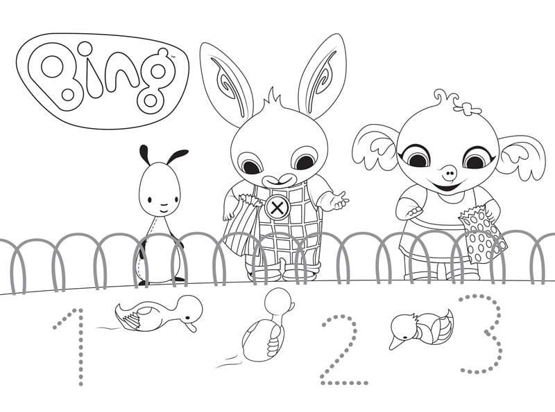 Bing Bunny, Flop and Sula