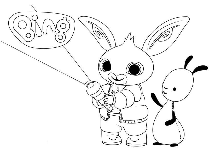 Bing Bunny with Friend