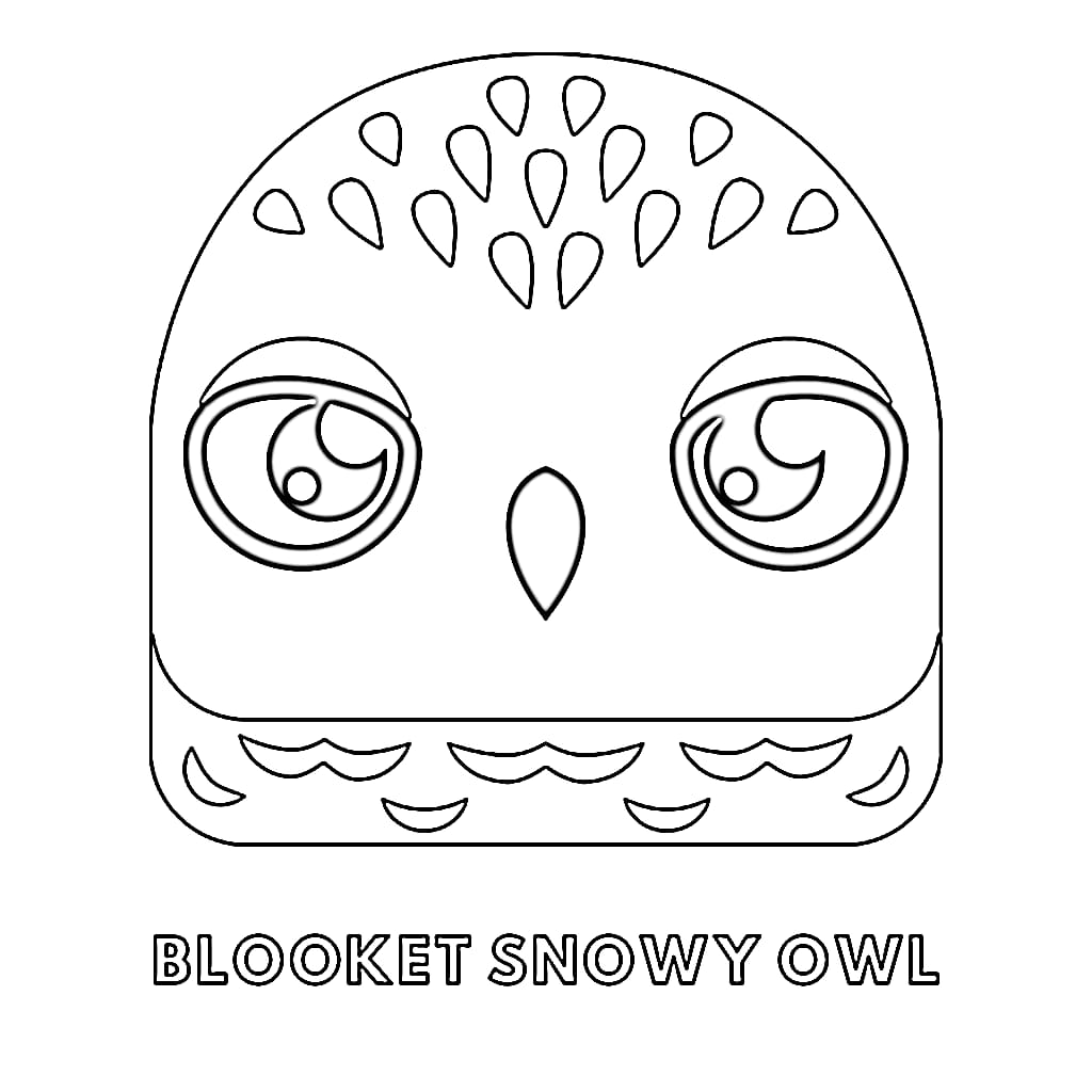 Blooket Snowy Owl