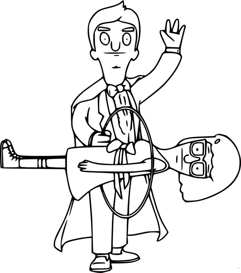 Bob’s Burgers Image coloring page