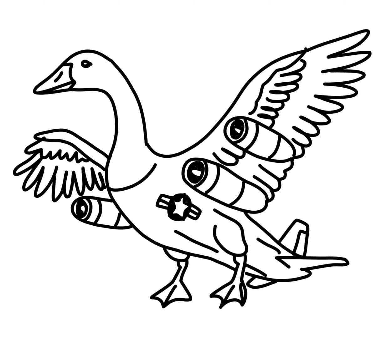 Bombombini Gusini coloring page