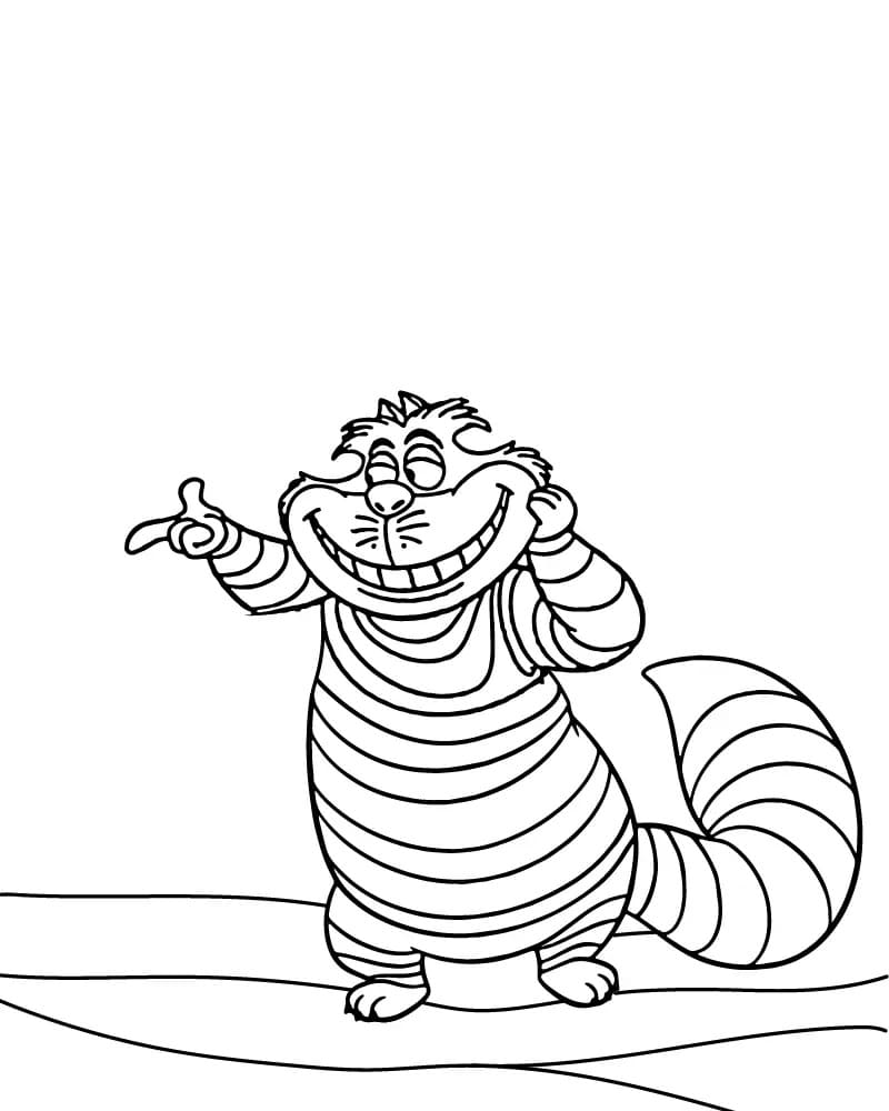 Cartoon Cheshire Cat
