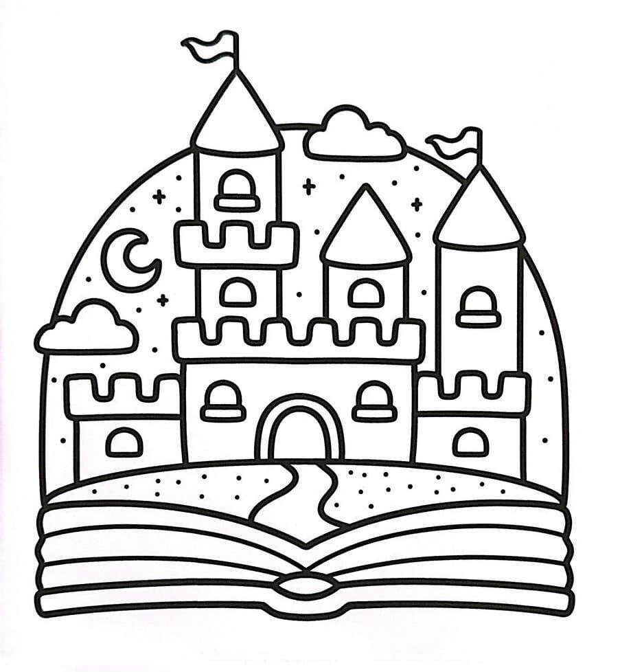 Simple Art coloring pages