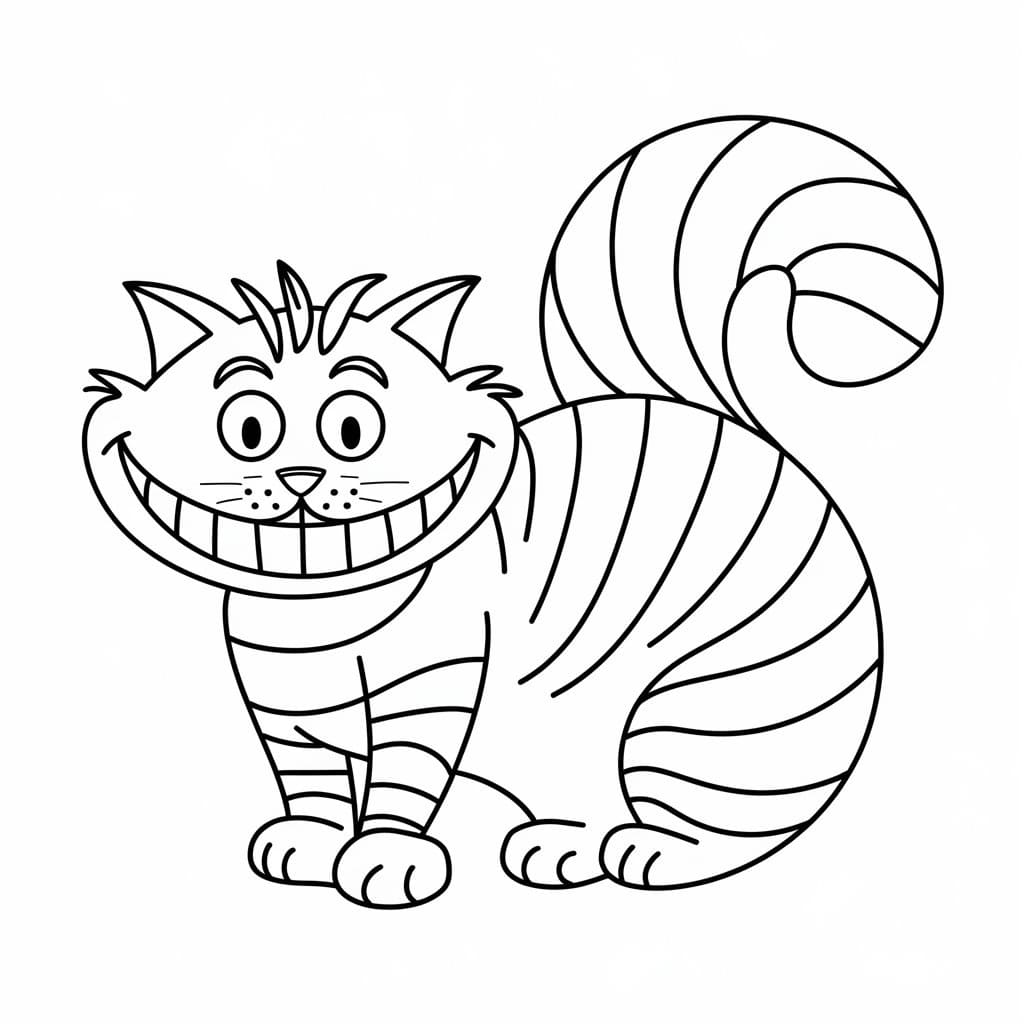 Cheshire Cat Smiling