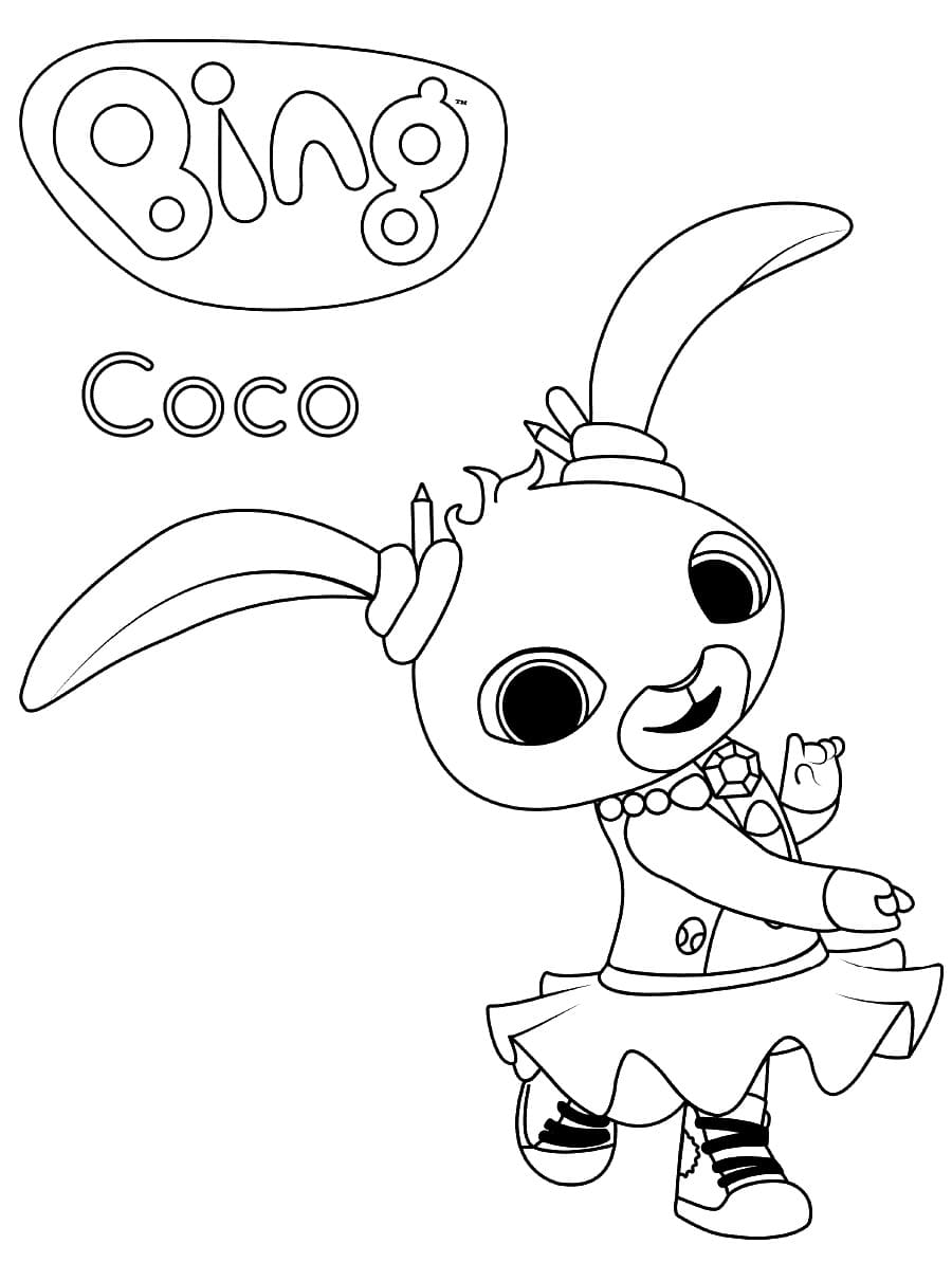 Coco from Bing Bunny