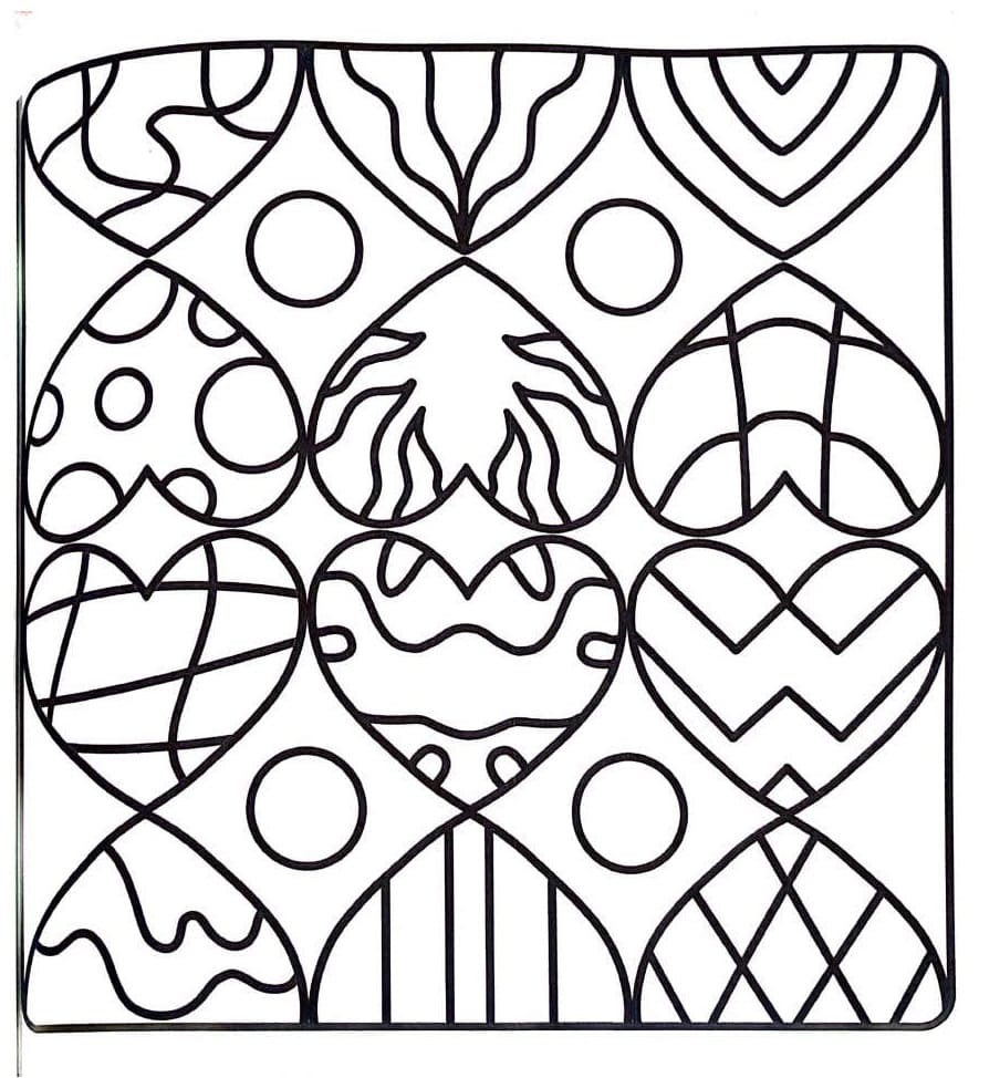 Comfy Patterns with Hearts