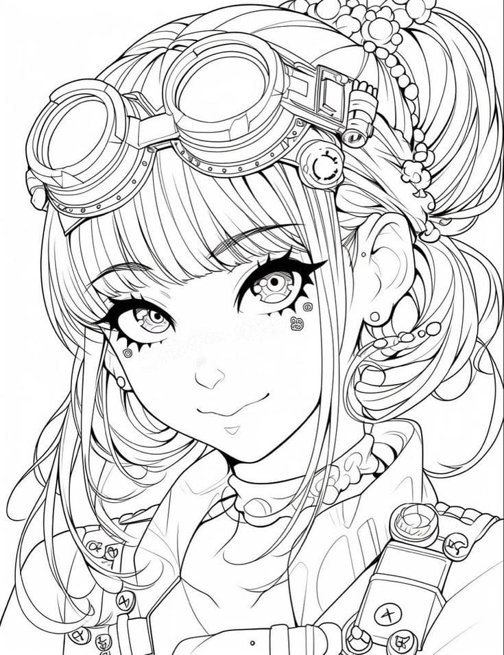 Cool Anime Girl is Happy