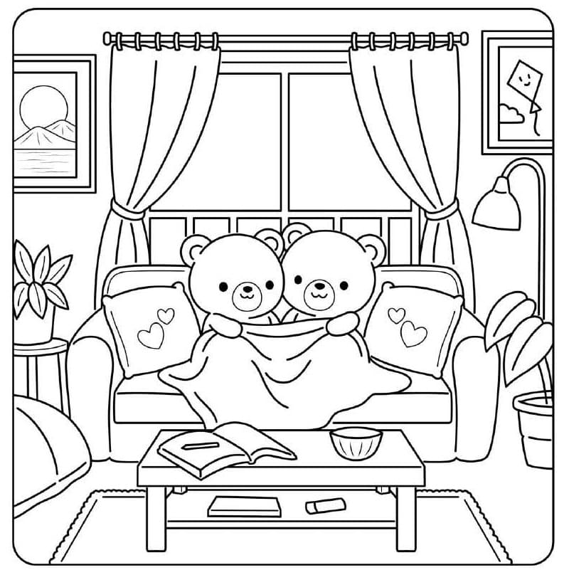 Cuddly Friends Free Printable