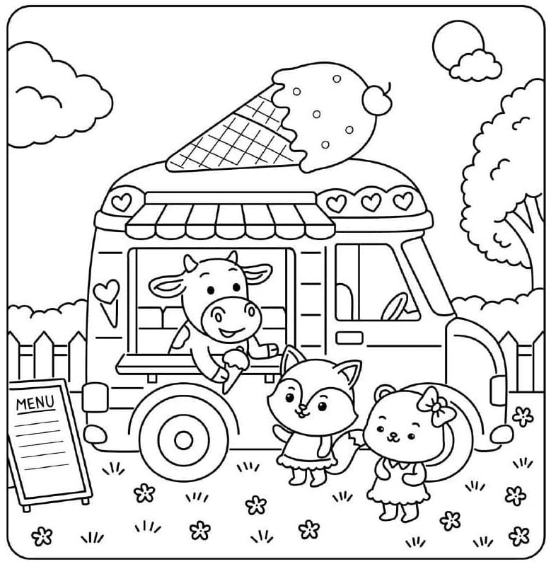 Cuddly Friends Ice Cream