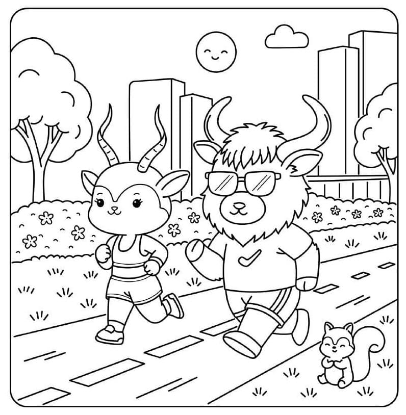 Cuddly Friends Running