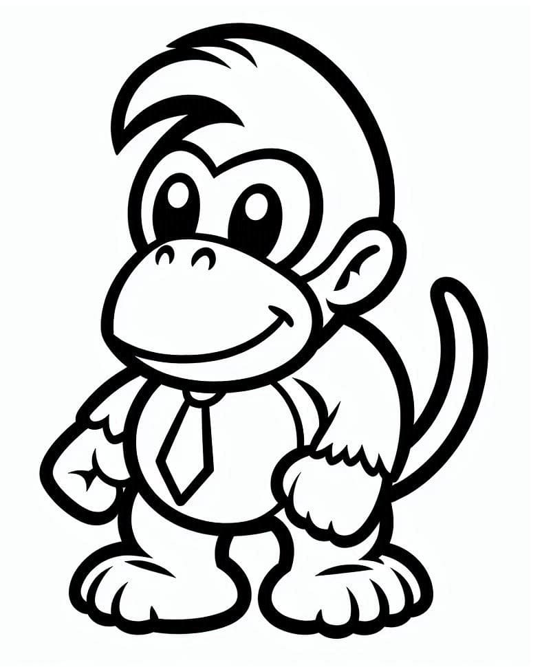 Cute Baby Donkey Kong