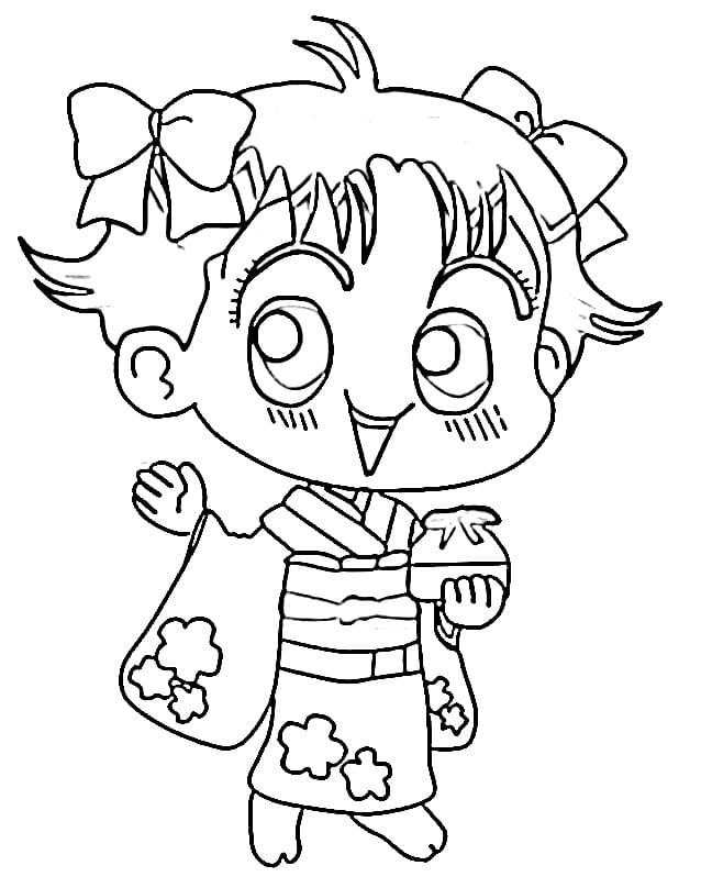 Kocchi Muite Miiko coloring pages