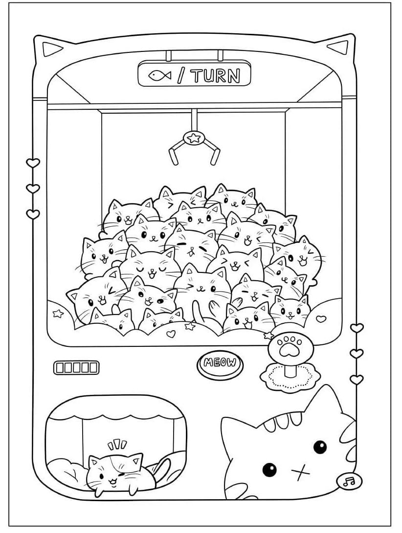 Cute Tiny Cats Printable