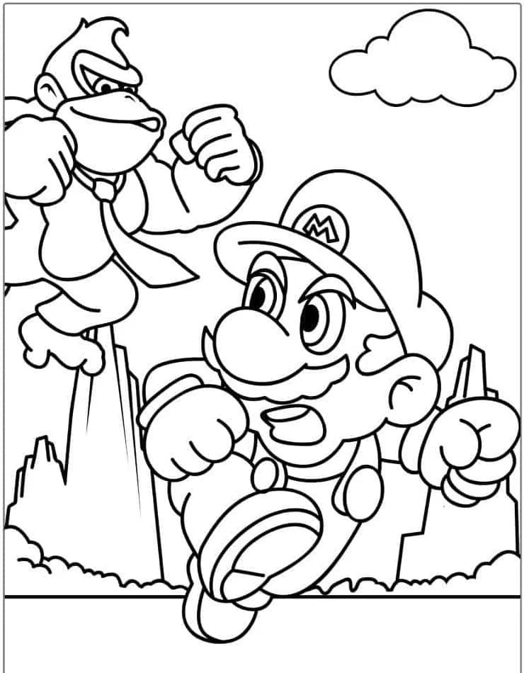 Donkey Kong with Mario