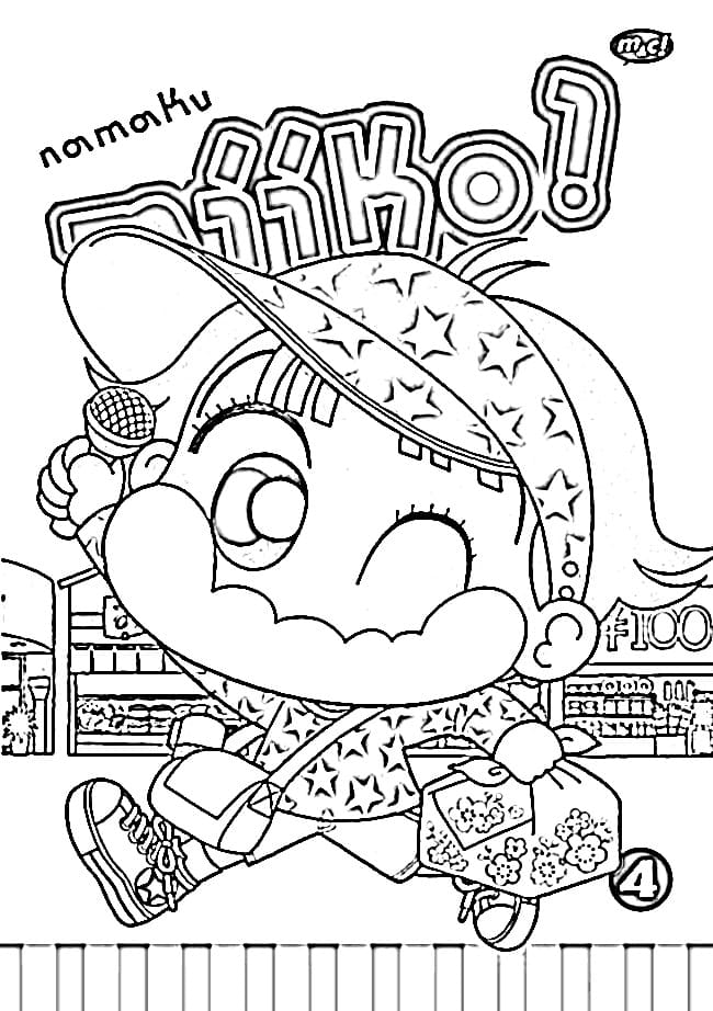Drawing of Miiko