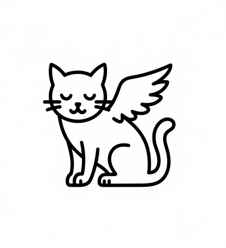 Easy Winged Cat