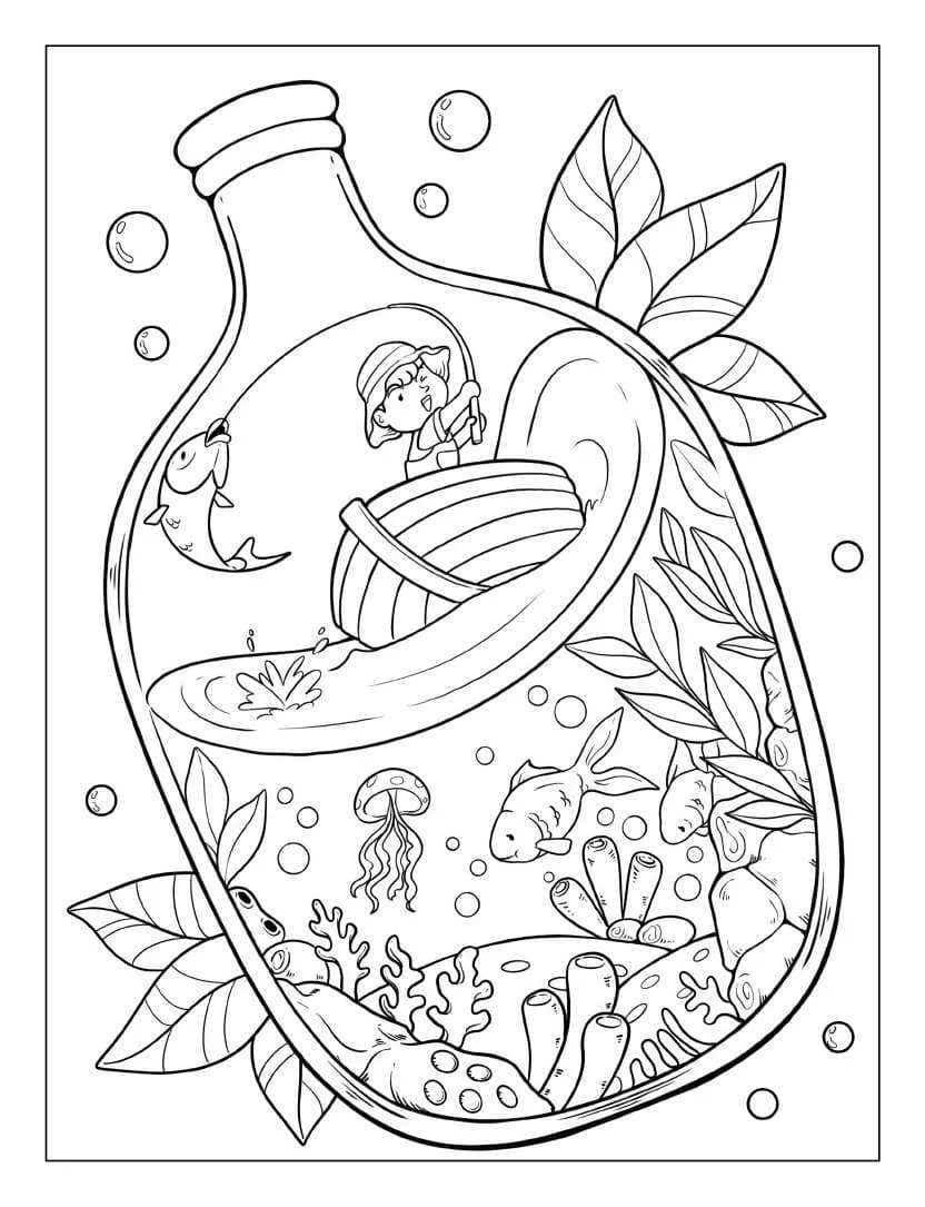 Free Life Inside Jar