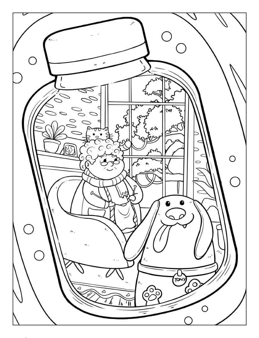 Free Life Inside Jar for Children